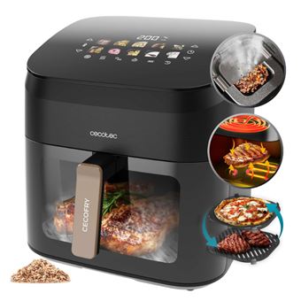 Freidora de aire Cecotec Cecofry&Grill Smokin’ 8500 3 en 1