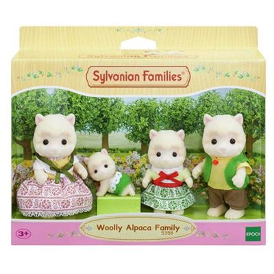 Figuras Familia Alpaca Sylvanial Families