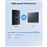 Disco duro externo SSD portátil Lexar SL500 con set magnético 1TB, USB 3.2 Gen2x2