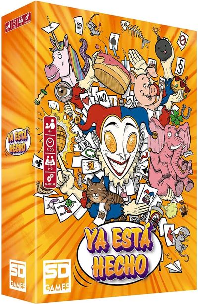 Juego de mesa ya está hecho