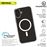 Funda con MagSafe Recycle-Tek Muvit for change Transparente para Apple iPhone 16 Plus