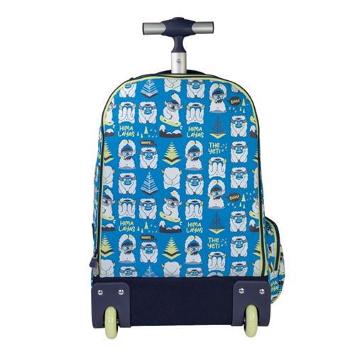 MILAN 4 Zip School Backpack (25 L) The Yeti 2 Series The Yeti 2 Special  Series Blue