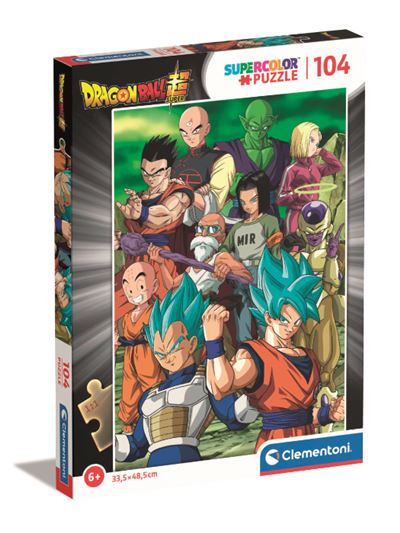 Clementoni puzzle 104 piezas super dragonball