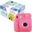 Cámara instantánea Fujifilm Instax Mini 9 Rosa + Mr Wonderful Pack