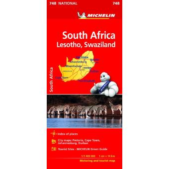 Mapa National África South Africa