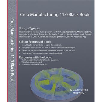 Creo Manufacturing 11.0 Black Book - 1