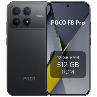 POCO F8 Pro 5G 6,59" 512GB Negro