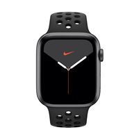 Apple Watch S5 Nike GPS 44 mm Caja de aluminio en gris espacial y Correa Nike Sport Antracita/Negro