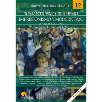 Breve historia del romanticismo, realismo, impresionismo y modernismo