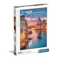 Puzzle Clementoni 500 Hqc Venecia Iluminada