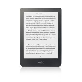 Libro electrónico E-Reader Kobo Clara HD 6 Negro - eBook