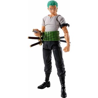 Figura Tamashii Nations SH Figuarts One Piece Roronoa Zoro Romance Dawn 15cm - 1
