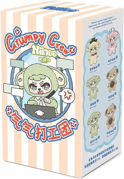 Caja sorpresa niinoo grumpy crew varios modelos