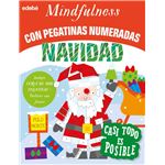 Mindfulness Con Pegatinas Numeradas: Navidad