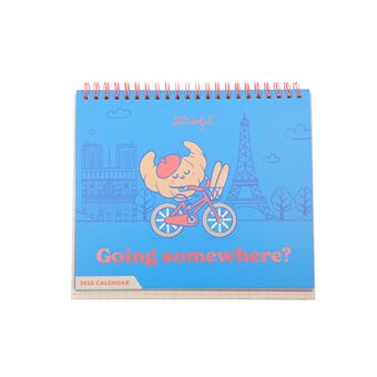 Mr Wonderful Calendario de sobremesa 2026 - Going somewhere? - 1