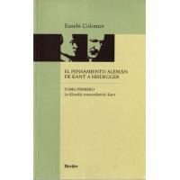 El pensamiento alemán de Kant a Heidegger