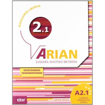 Arian A2.1 Ikaslearen Liburua (+Cd Audioa) - 1