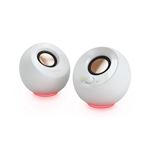 Altavoces Creative Pebble SE 2.0 RGB para PC Blanco