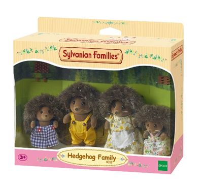 Families 4018 Erizo figuras sylvanial conjunto de muñecos para niños