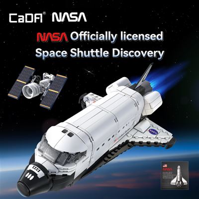 Set de construcción cada space shuttle discovery c56051w 475 piezas