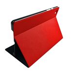 Funda con soporte SilverHT Wave Rojo para Samsung Galaxy Tab A7 2020