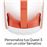 Protector facial para Meta Quest 3 Naranja