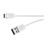 Cable Belkin F2CU032bt06-WHTde USB-A a USB-C blanco_1