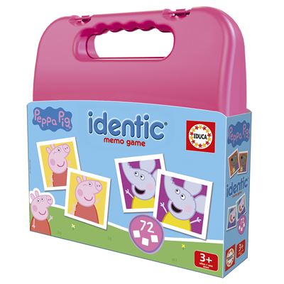 Educa memo game identic peppa pig