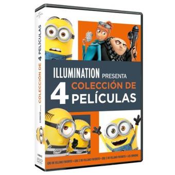 Pack Gru 1-3 + Los Minions - DVD