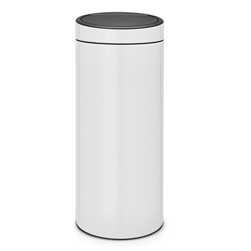 Cubo De Basura Brabantia Touch Bin 30 L Blanco