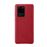 Funda de piel Samsung Rojo para Galaxy S20 Ultra
