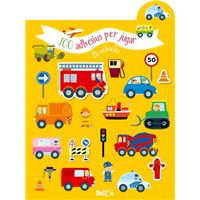 100 adhesius per jugar els vehicles