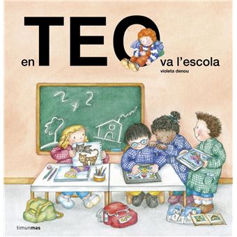 En teo va a l'escola