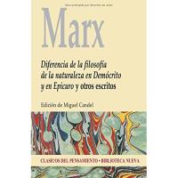 Diferencia de la filosofía de la naturaleza en Demócrito y En Epicuro y otros escritos