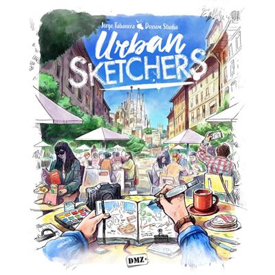 Juego de mesa urban sketchers