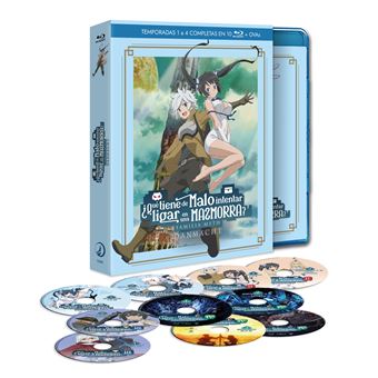 Danmachi. ¿Qué tiene de malo intentar ligar en una mazmorra? Temporadas 1 a 4 - Blu-ray