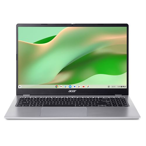 Ordenador Portátil Acer Chromebook 315 Cb315-7h-c6fd, Intel Serie N50, 8gb Ram, 128gb Ssd, Intel Uhd Graphics, Chromeos, 15.6" Fhd, Plata