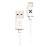 Cable WeFix Lightning a USB-A 1m Blanco