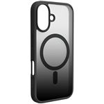 Funda de Silicona gel TPU con MagSafe Puro Gradient negro transparente para iPhone SE 2025