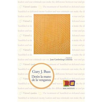 Detén la mano de la venganza