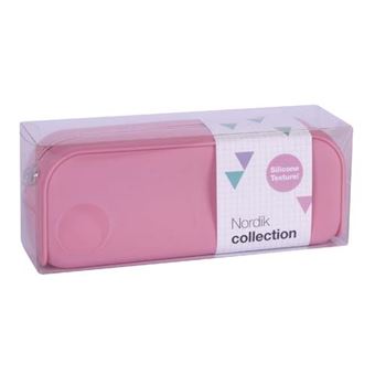 Estuche de silicona Apli Soft Nordik Rosa - 1