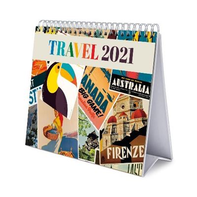 Calendario de escritorio Erik 2021 Travel deluxe