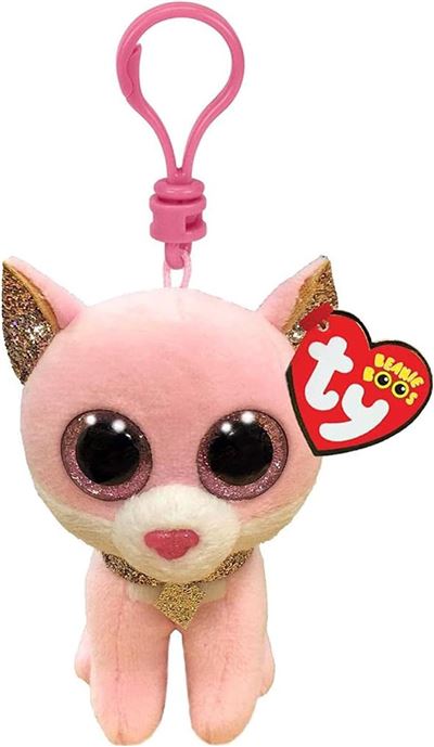 Clip fiona-pink cat 8,5 cm