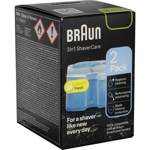 Cartuchos De Limpieza Shavercare 3en1 Braun Clean & Renew Ccr2