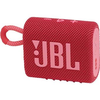 Altavoz Bluetooth JBL Go 3 Rojo