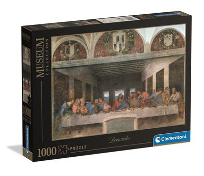 Puzzle clementoni 1000 museum leonardo la última cena