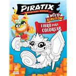 Libro Para Colorear Piratix 1 Wild Kingdom