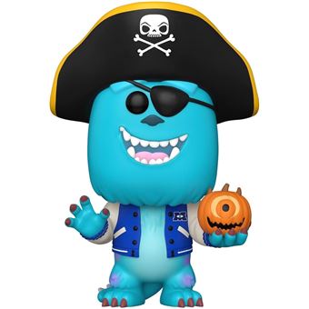 Figura Funko Pixar Monstruos SA Halloween Sully pirata 10cm - 1