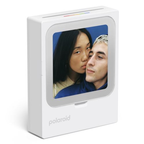 Impresora Fotográfica Polaroid Hi·print 3x3 Blanca + 10 Hojas Fotográficas
