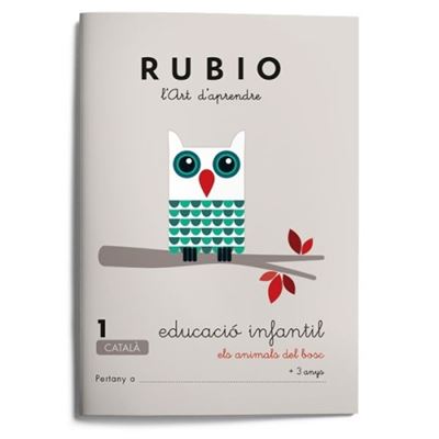 Rubio Educació Infantil 1. Els Animals Del Bosc (Català)